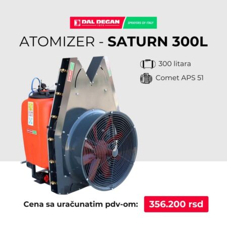 Atomizer SATURN 300 L - pumpa Comet APS 51