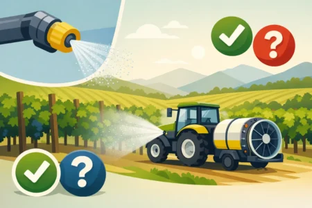 Prskanje vinograda oprema za pravi izbor